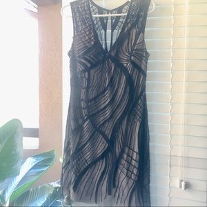 Aidan Mattox beaded cocktail dress